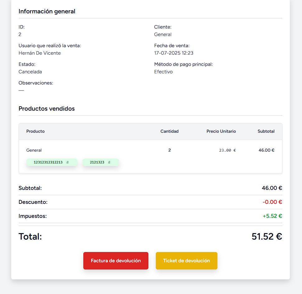 Personalización de la Interfaz TPV